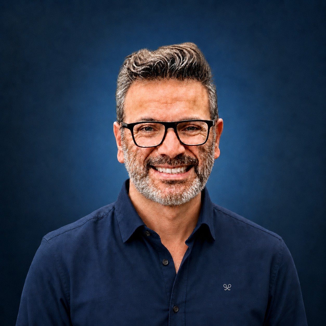Retrato de Alexis Hidalgo, Profesor Alexis